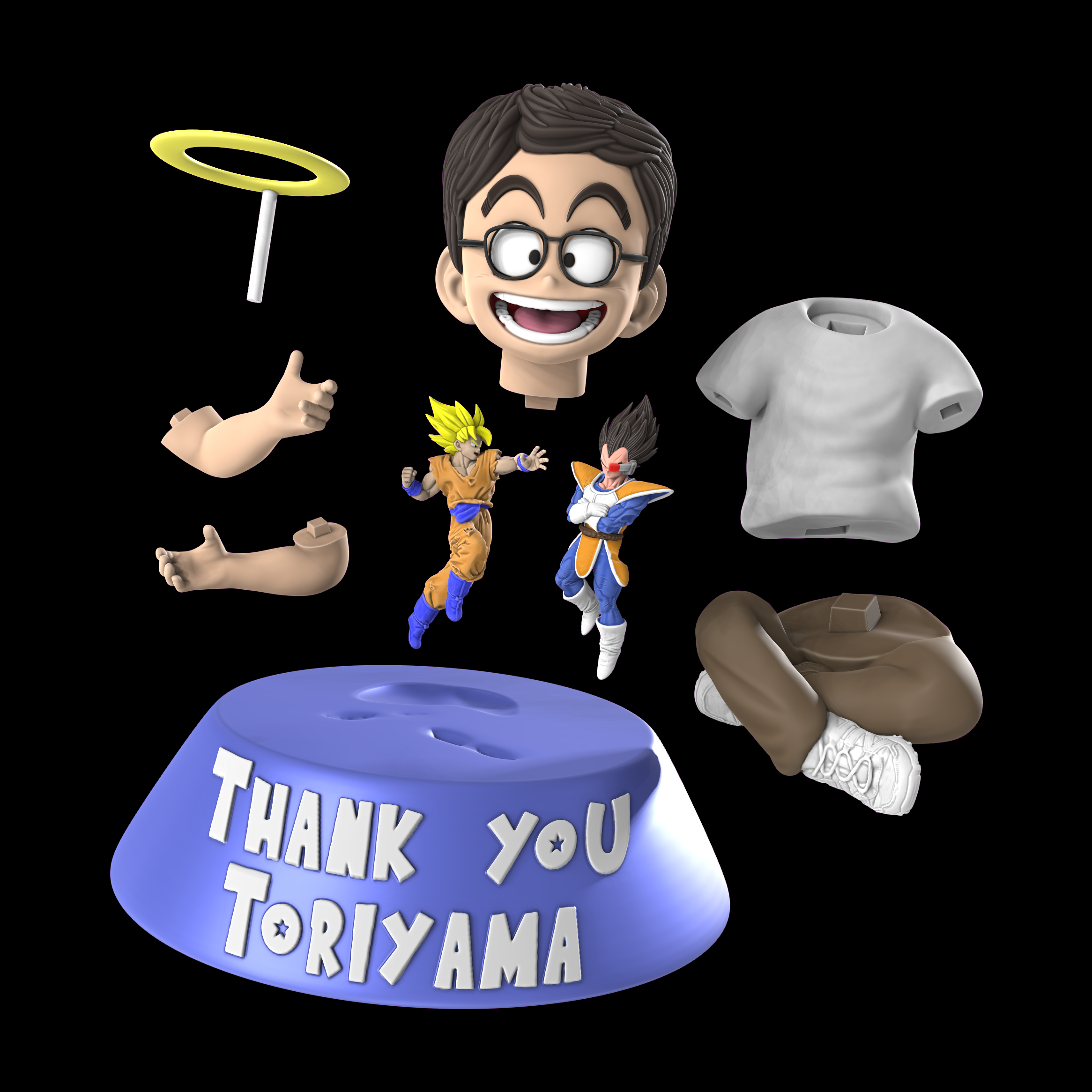 thanks-you-akira-toriyama-piezas